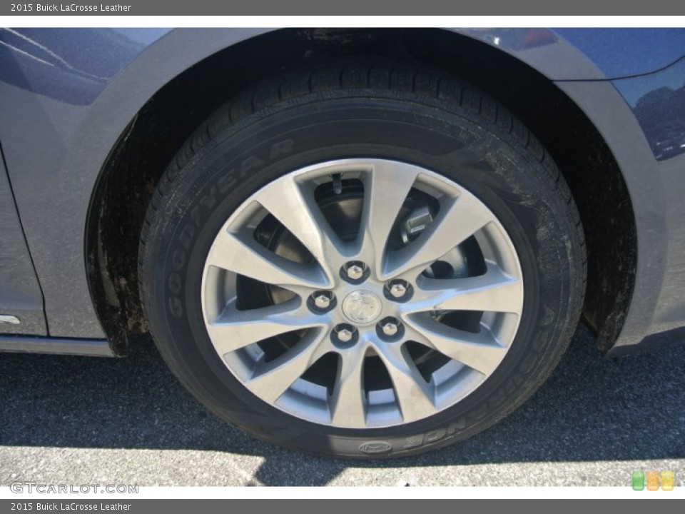 2015 Buick LaCrosse Leather Wheel and Tire Photo #104165759