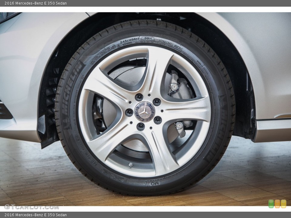 2016 Mercedes-Benz E 350 Sedan Wheel and Tire Photo #104171801