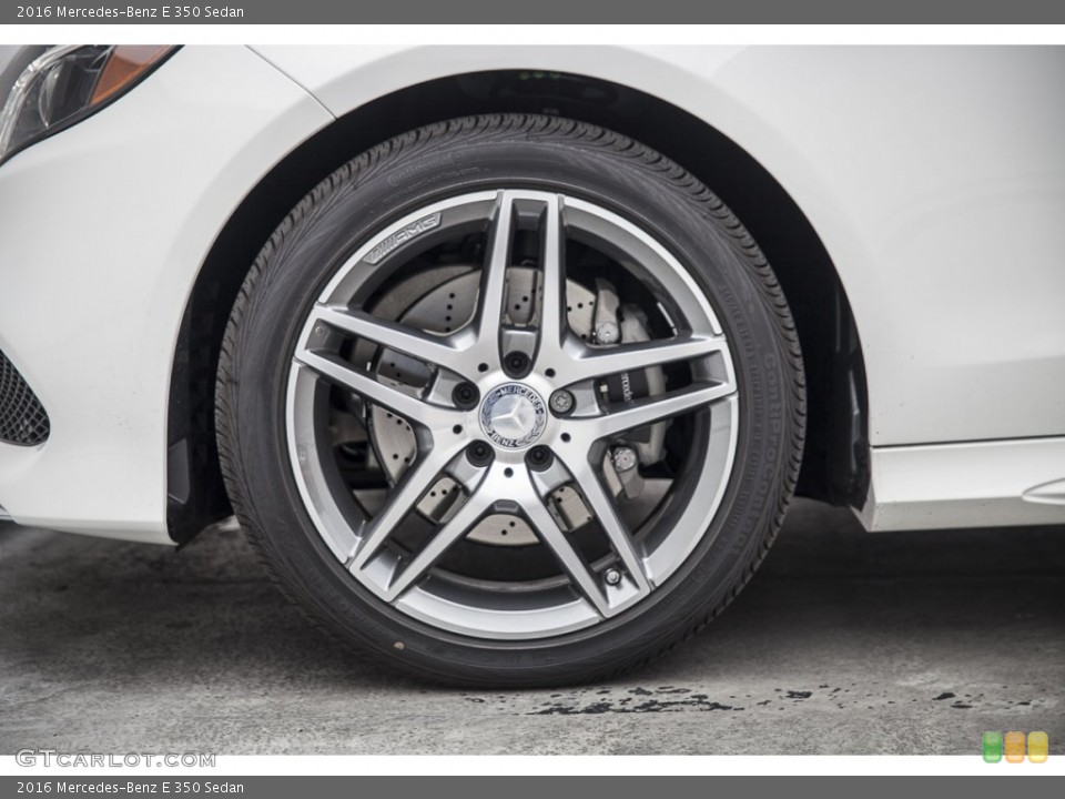 2016 Mercedes-Benz E 350 Sedan Wheel and Tire Photo #104187263