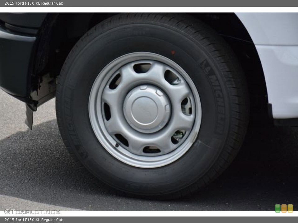 2015 Ford F150 XL Regular Cab Wheel and Tire Photo #104208393