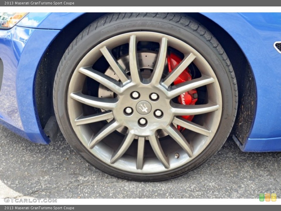 2013 Maserati GranTurismo Sport Coupe Wheel and Tire Photo #104238953