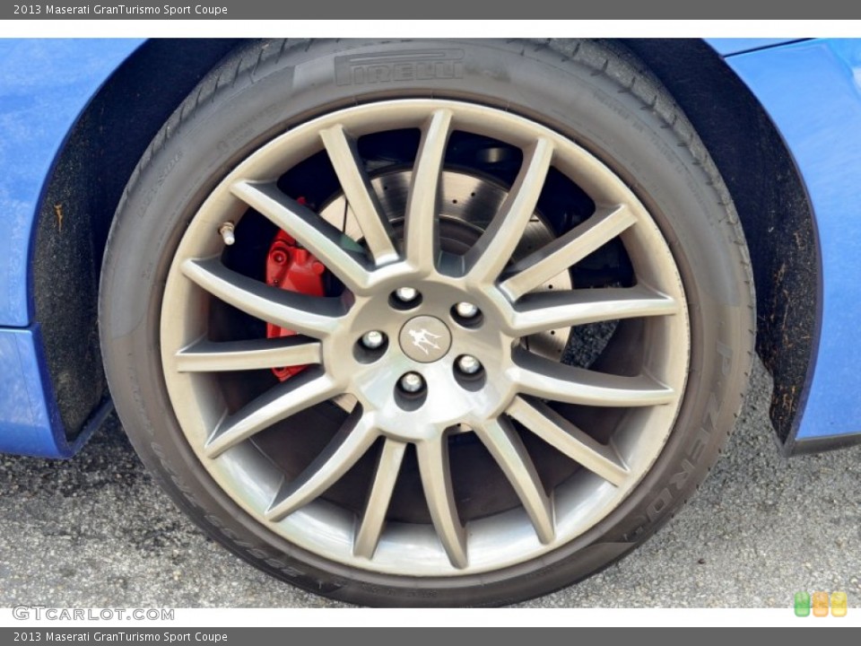 2013 Maserati GranTurismo Sport Coupe Wheel and Tire Photo #104238974