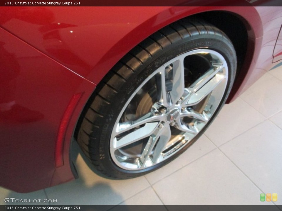 2015 Chevrolet Corvette Stingray Coupe Z51 Wheel and Tire Photo #104254276