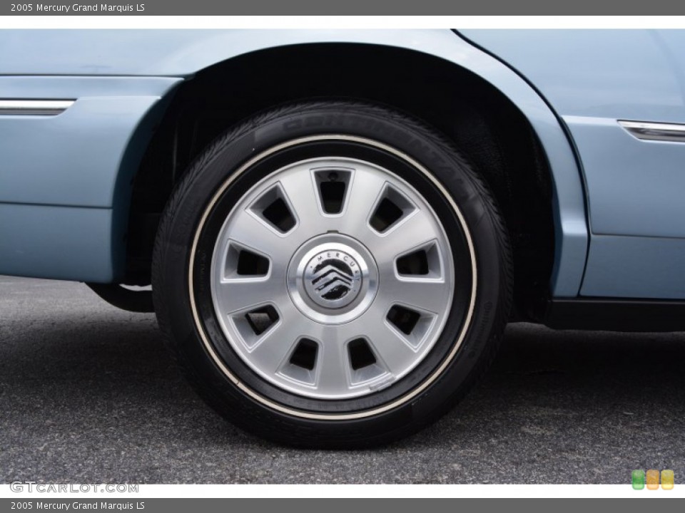 2005 Mercury Grand Marquis LS Wheel and Tire Photo #104276350