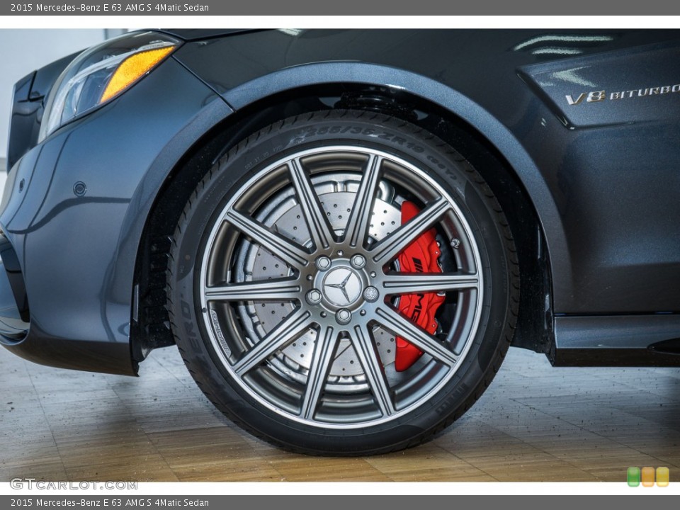 2015 Mercedes-Benz E 63 AMG S 4Matic Sedan Wheel and Tire Photo #104340296