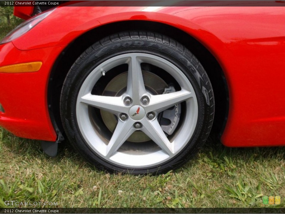 2012 Chevrolet Corvette Coupe Wheel and Tire Photo #104354769
