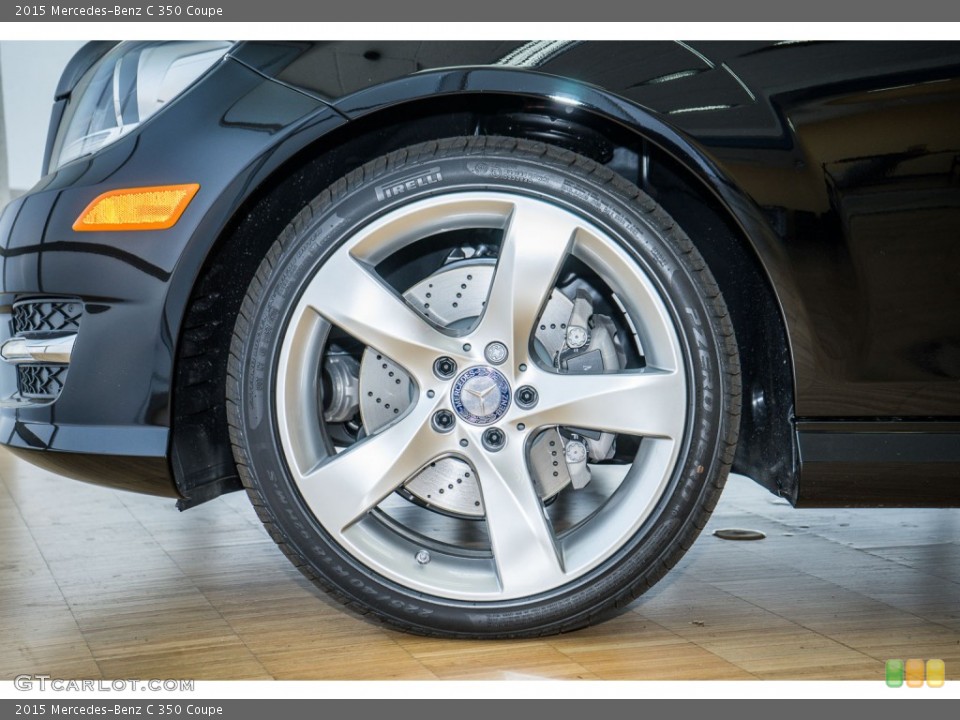 2015 Mercedes-Benz C 350 Coupe Wheel and Tire Photo #104360187