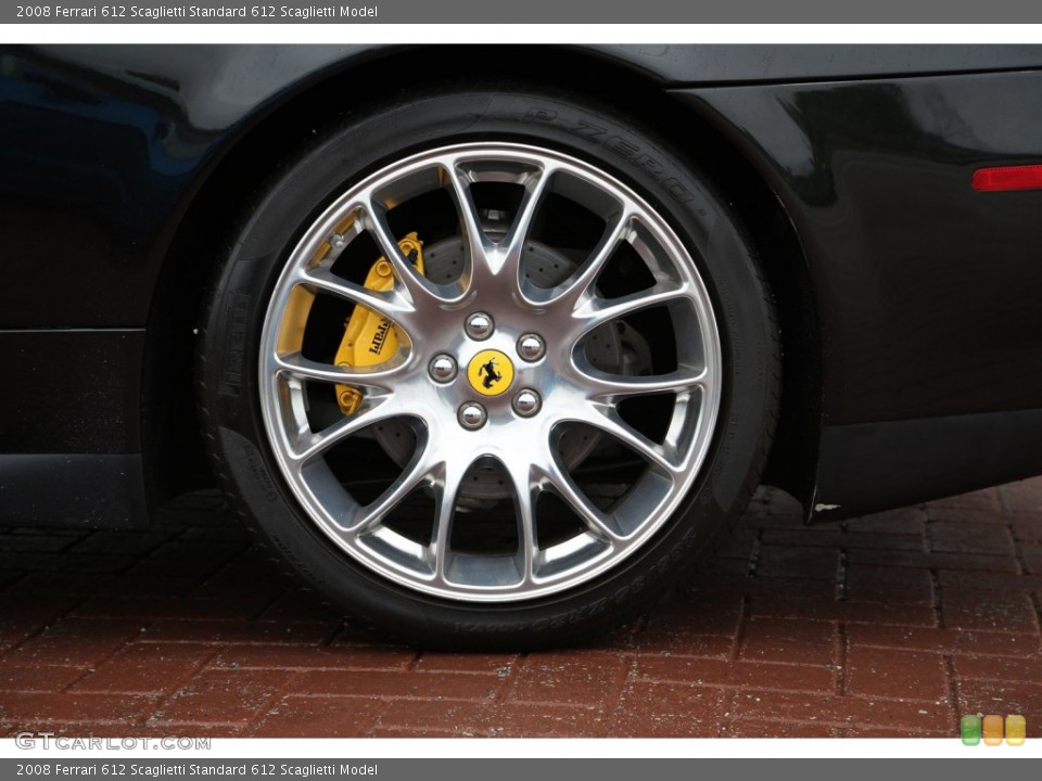 2008 Ferrari 612 Scaglietti  Wheel and Tire Photo #104374968