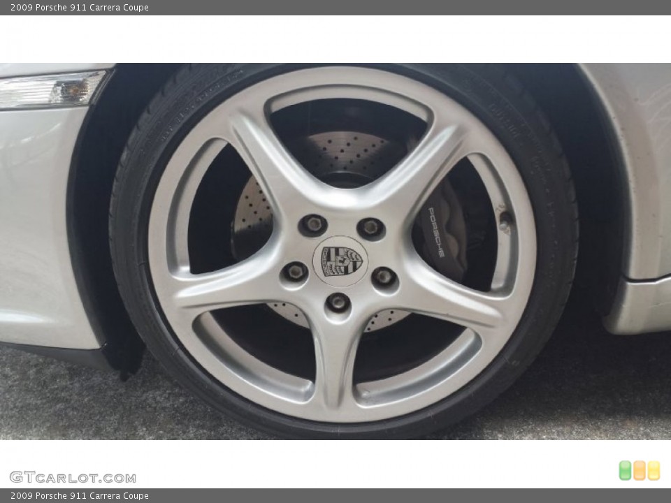 2009 Porsche 911 Carrera Coupe Wheel and Tire Photo #104412491