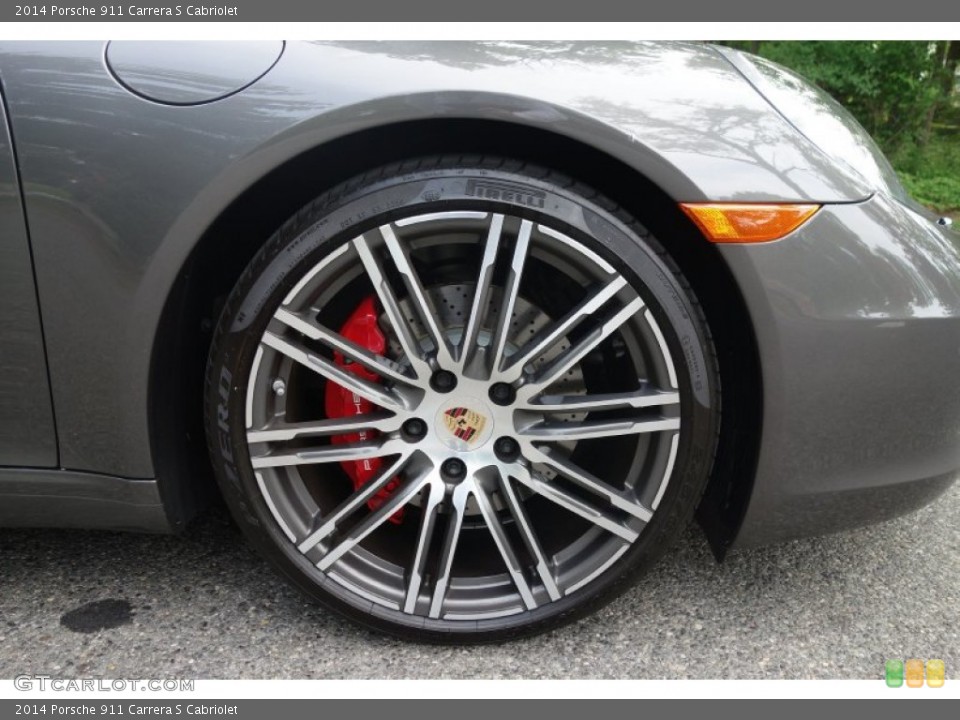 2014 Porsche 911 Carrera S Cabriolet Wheel and Tire Photo #104413538