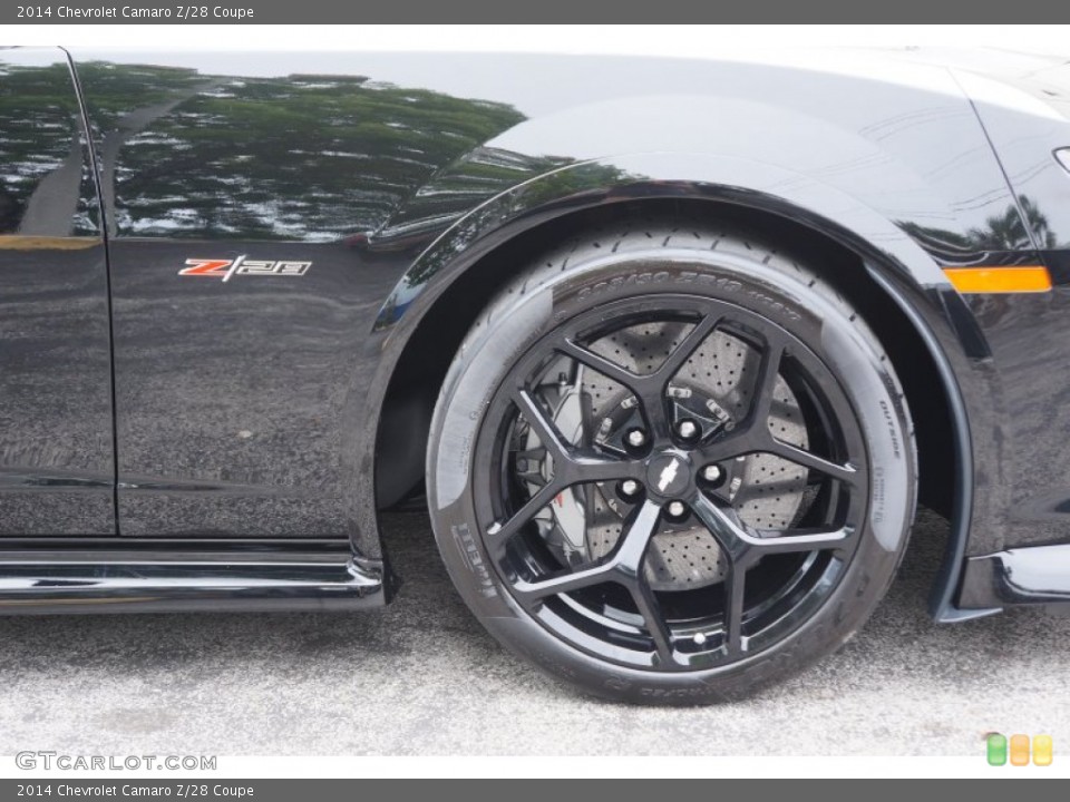 2014 Chevrolet Camaro Z/28 Coupe Wheel and Tire Photo #104430878