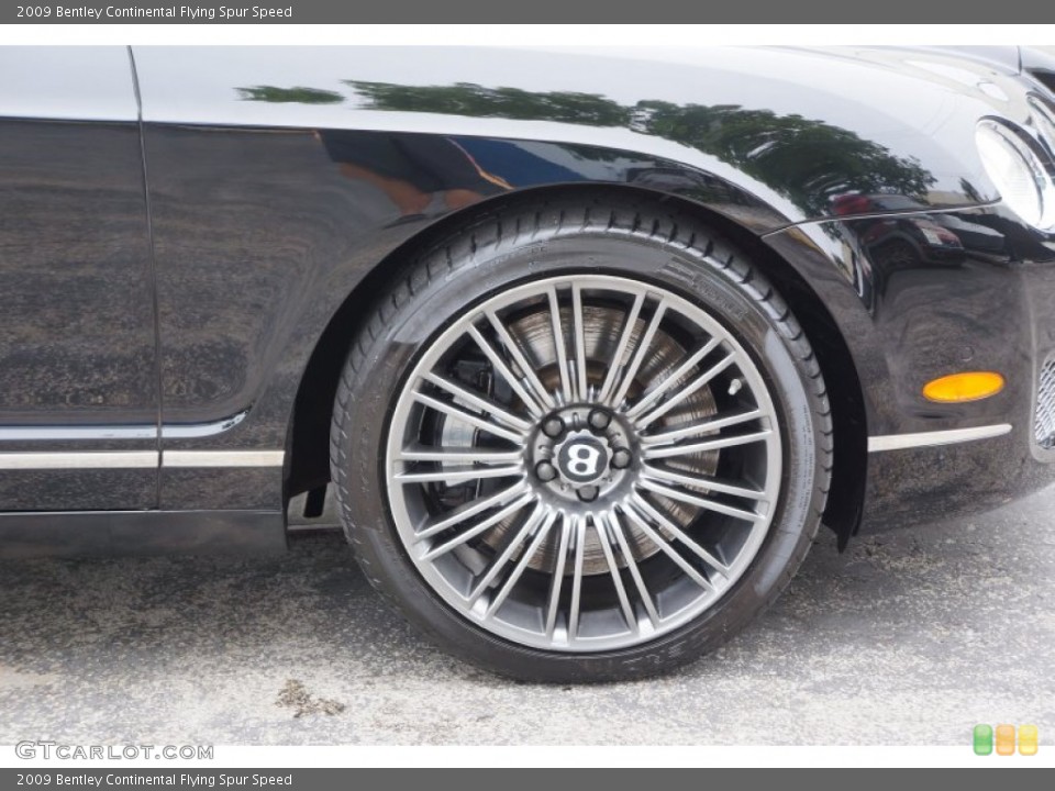 2009 Bentley Continental Flying Spur Speed Wheel and Tire Photo #104431934