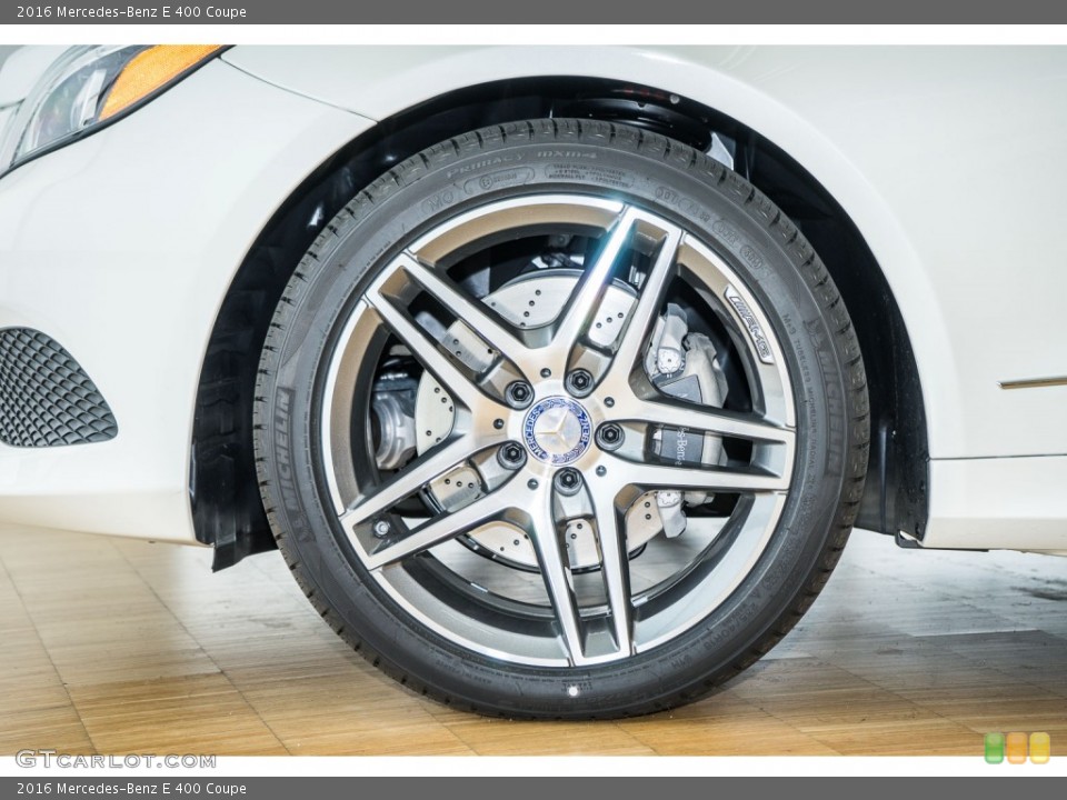 2016 Mercedes-Benz E 400 Coupe Wheel and Tire Photo #104437196