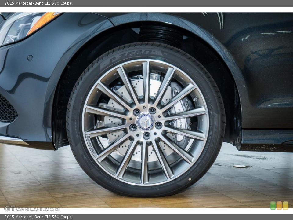 2015 Mercedes-Benz CLS 550 Coupe Wheel and Tire Photo #104437520