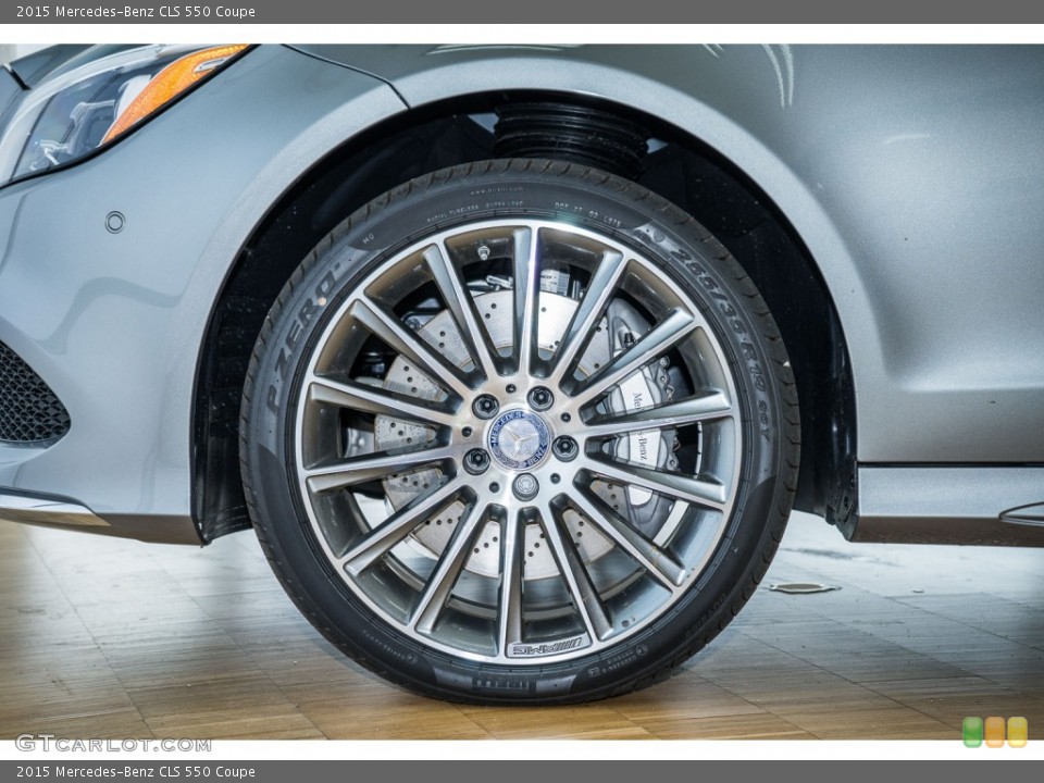 2015 Mercedes-Benz CLS 550 Coupe Wheel and Tire Photo #104437679
