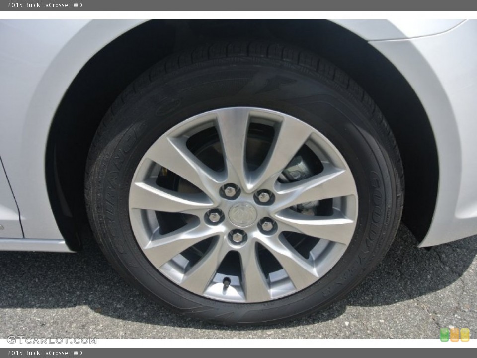 2015 Buick LaCrosse FWD Wheel and Tire Photo #104447017