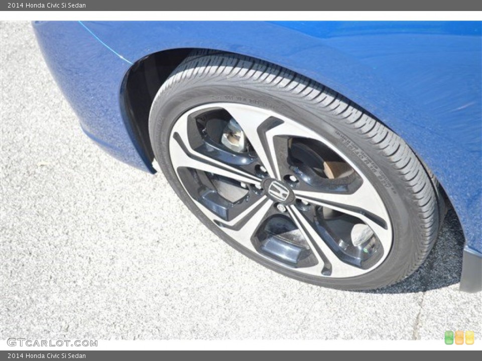 2014 Honda Civic Si Sedan Wheel and Tire Photo #104449432