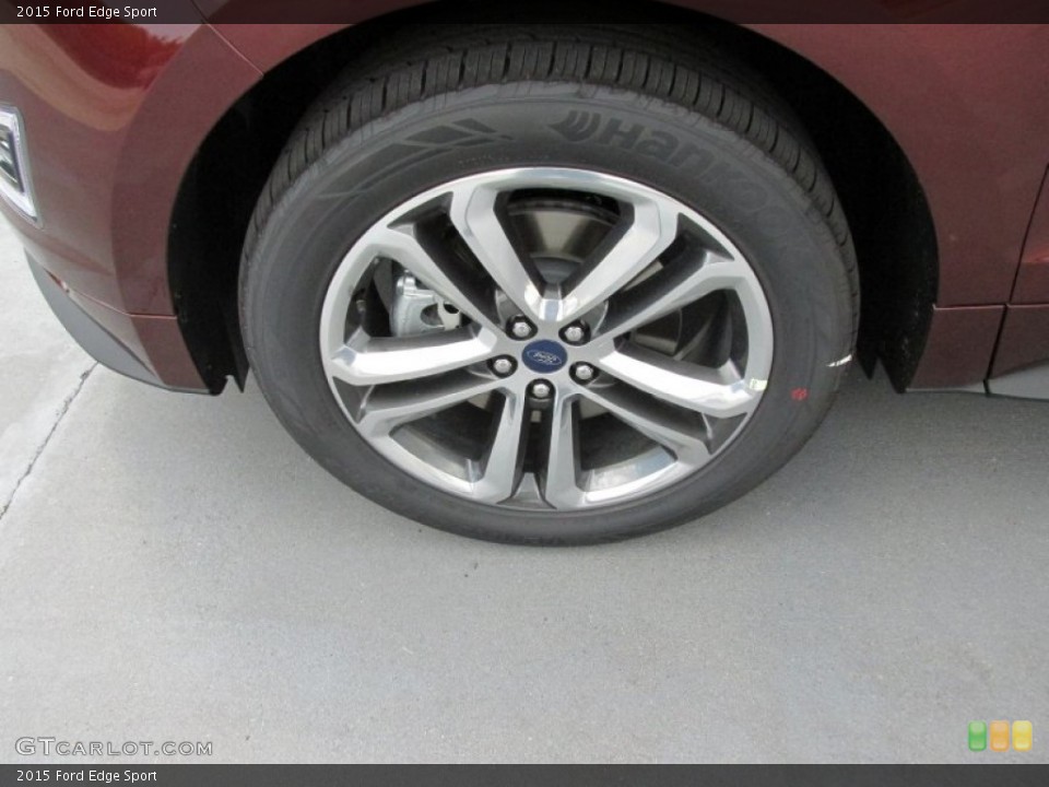 2015 Ford Edge Sport Wheel and Tire Photo #104478883