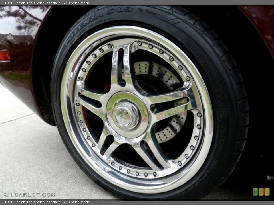 1988 Ferrari Testarossa  Wheel and Tire Photo #104482146
