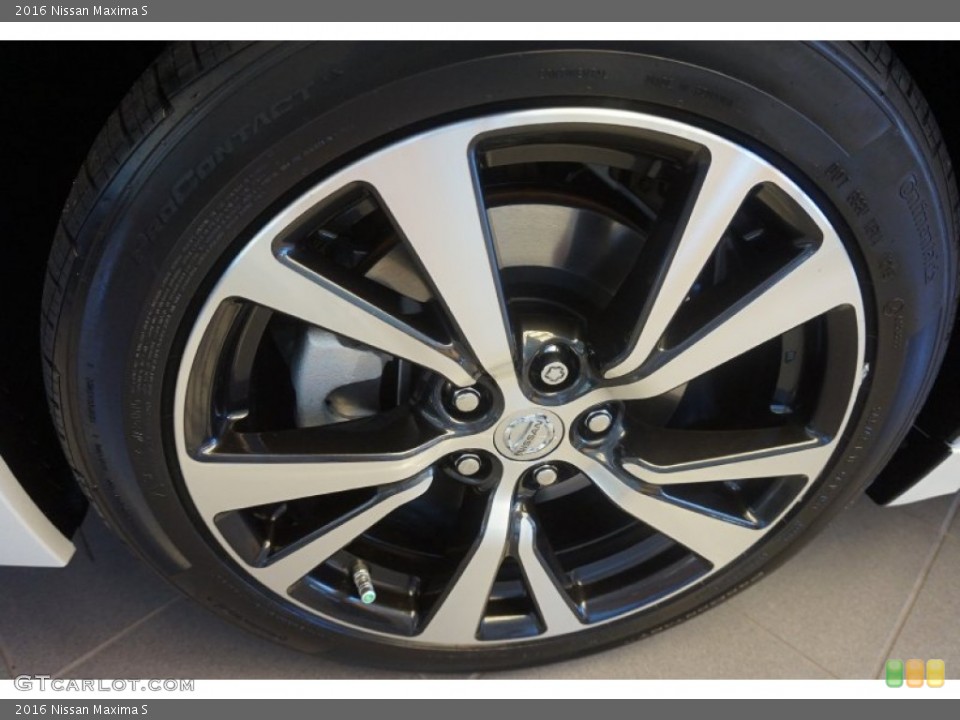 2016 Nissan Maxima S Wheel and Tire Photo #104536664