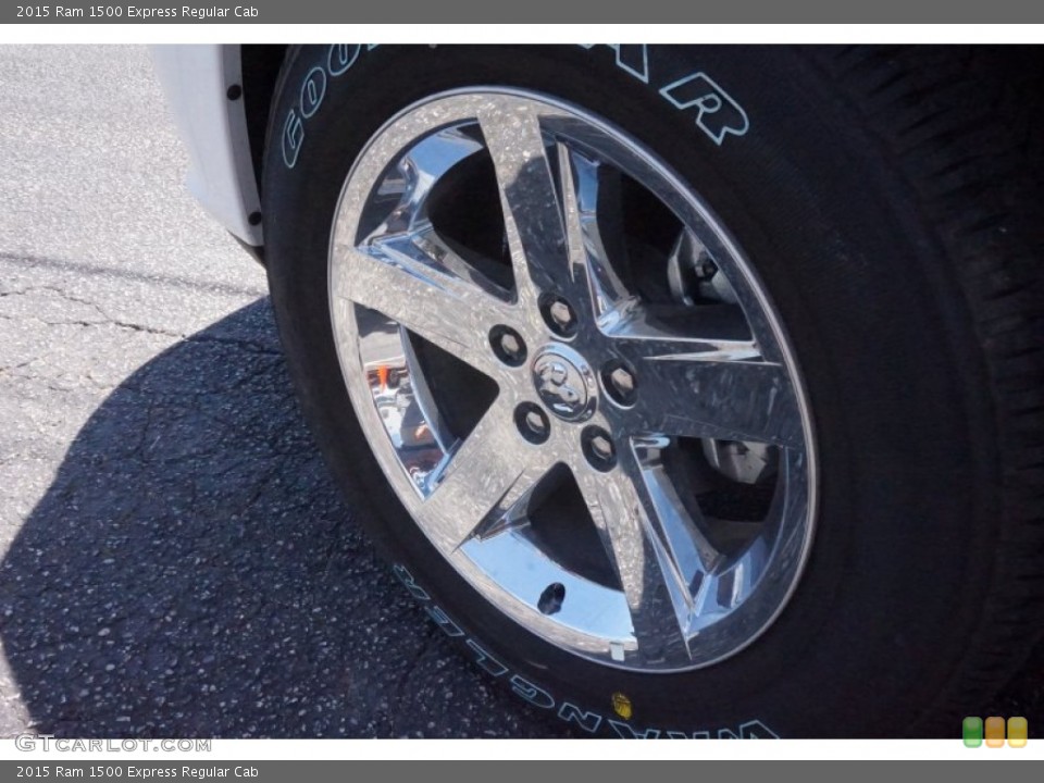 2015 Ram 1500 Express Regular Cab Wheel and Tire Photo #104549962