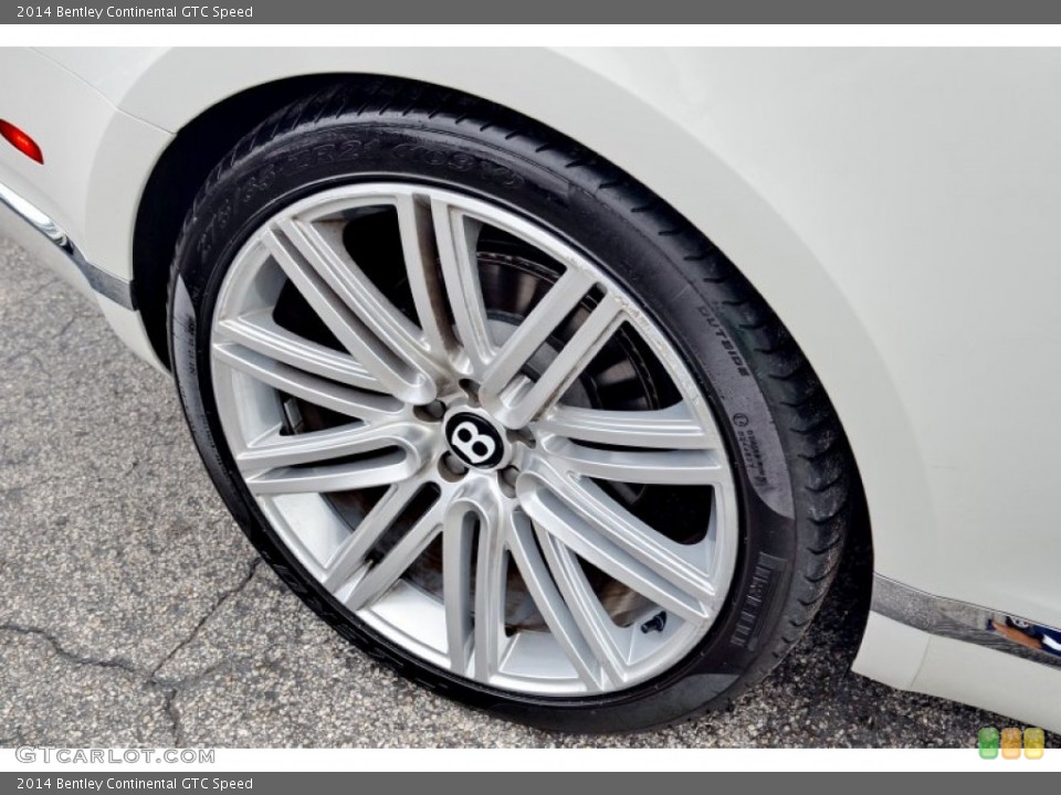 2014 Bentley Continental GTC Speed Wheel and Tire Photo #104569152