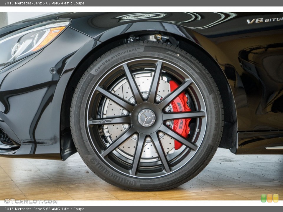 2015 Mercedes-Benz S 63 AMG 4Matic Coupe Wheel and Tire Photo #104583819