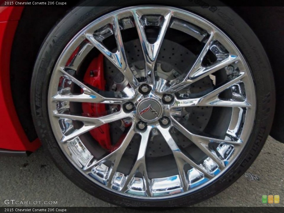 2015 Chevrolet Corvette Z06 Coupe Wheel and Tire Photo #104589153