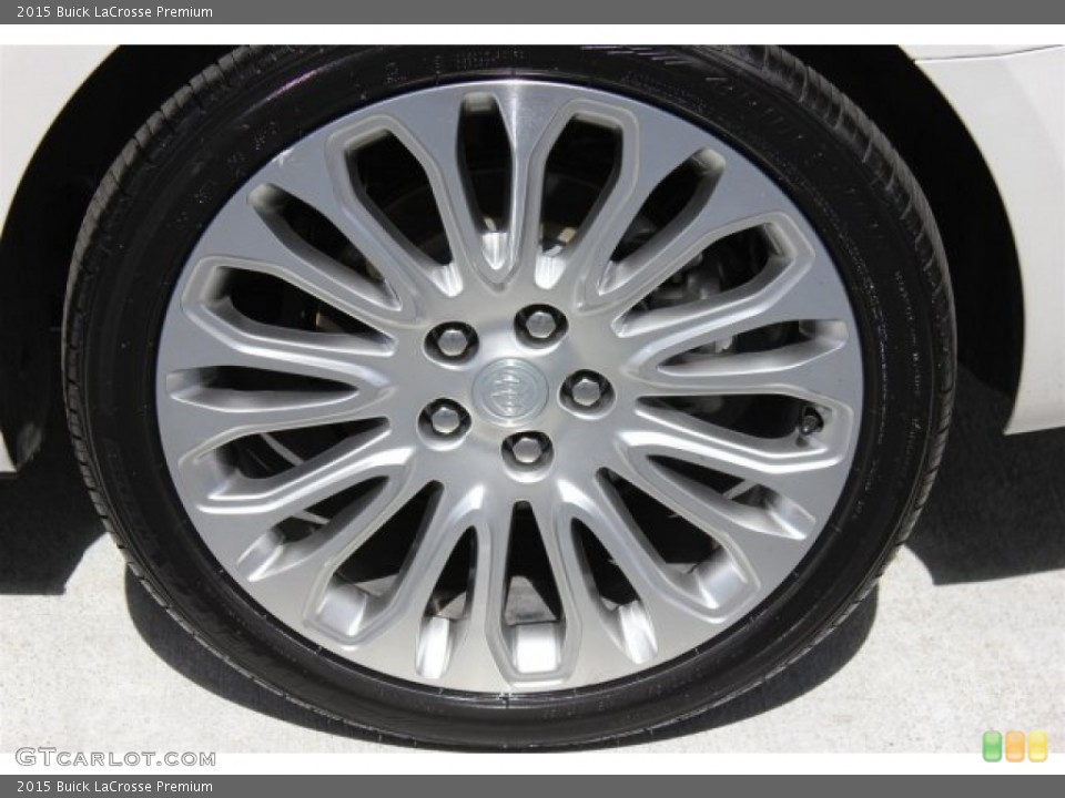 2015 Buick LaCrosse Premium Wheel and Tire Photo #104628884