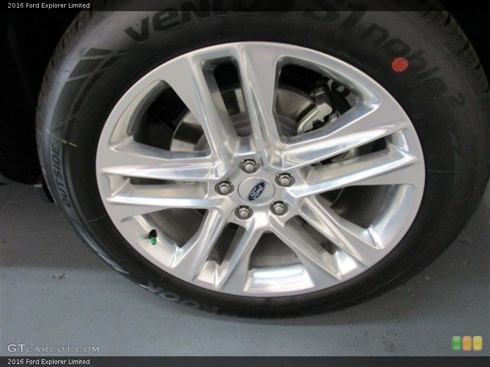 2016 Ford Explorer Limited Wheel and Tire Photo #104692875