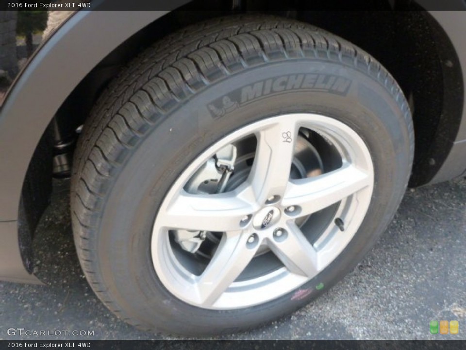 2016 Ford Explorer XLT 4WD Wheel and Tire Photo #104724965