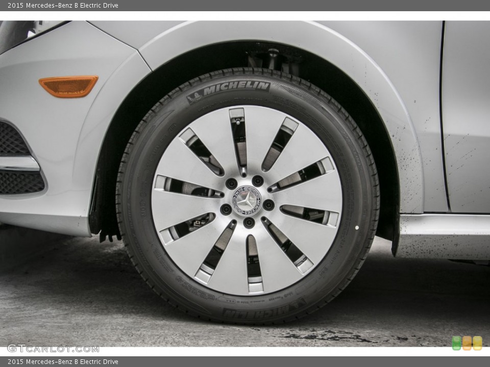 2015 Mercedes-Benz B Electric Drive Wheel and Tire Photo #104733662
