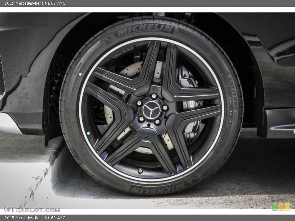 2015 Mercedes-Benz ML 63 AMG Wheel and Tire Photo #104733938