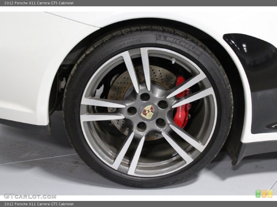 2012 Porsche 911 Carrera GTS Cabriolet Wheel and Tire Photo #104768701