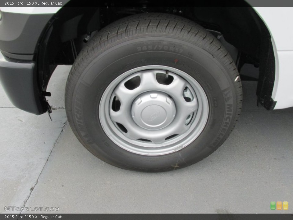 2015 Ford F150 XL Regular Cab Wheel and Tire Photo #104783695