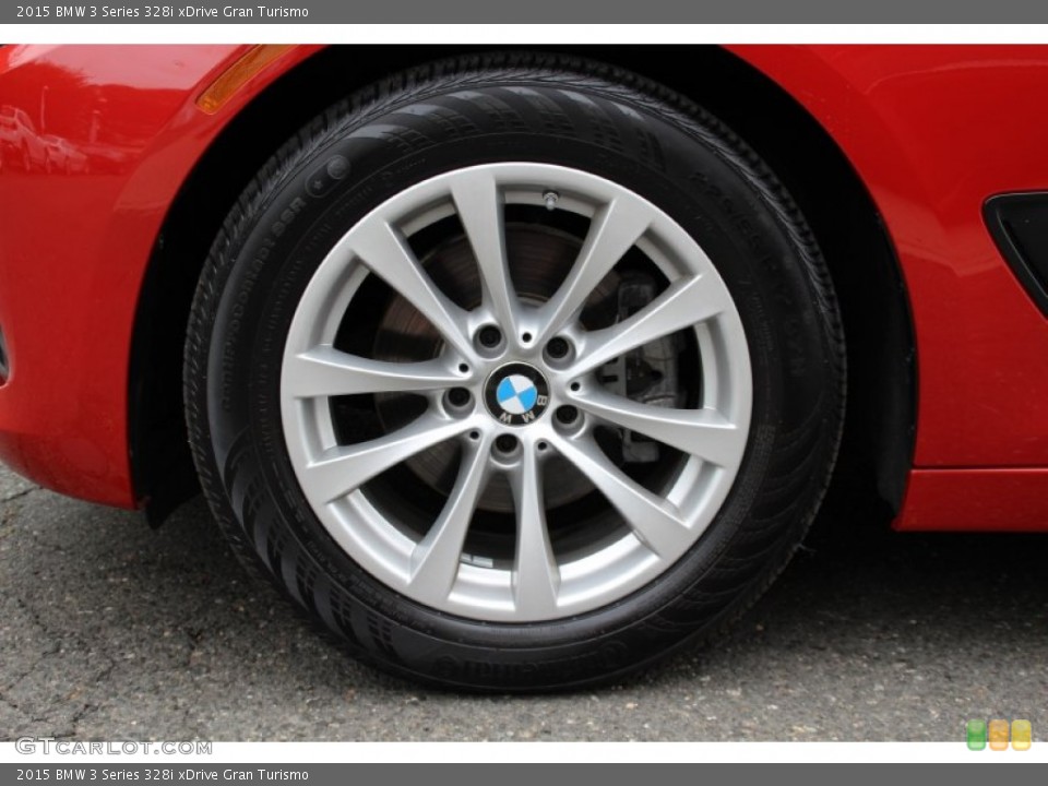 2015 BMW 3 Series 328i xDrive Gran Turismo Wheel and Tire Photo #104806813