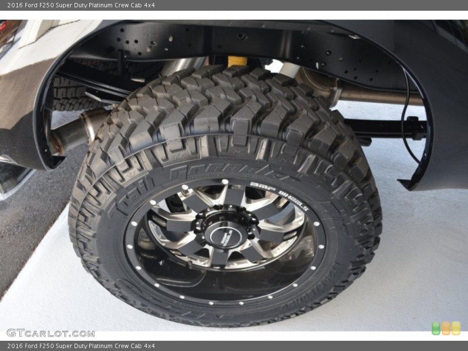 2016 Ford F250 Super Duty Custom Wheel and Tire Photo #104835123