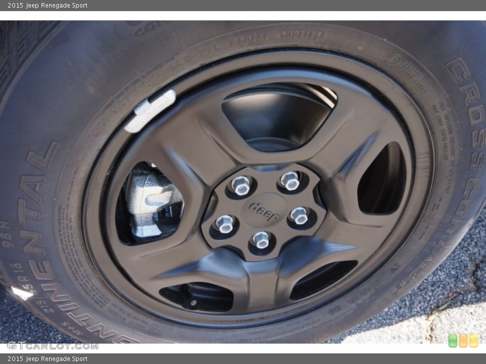 2015 Jeep Renegade Sport Wheel and Tire Photo #104841137