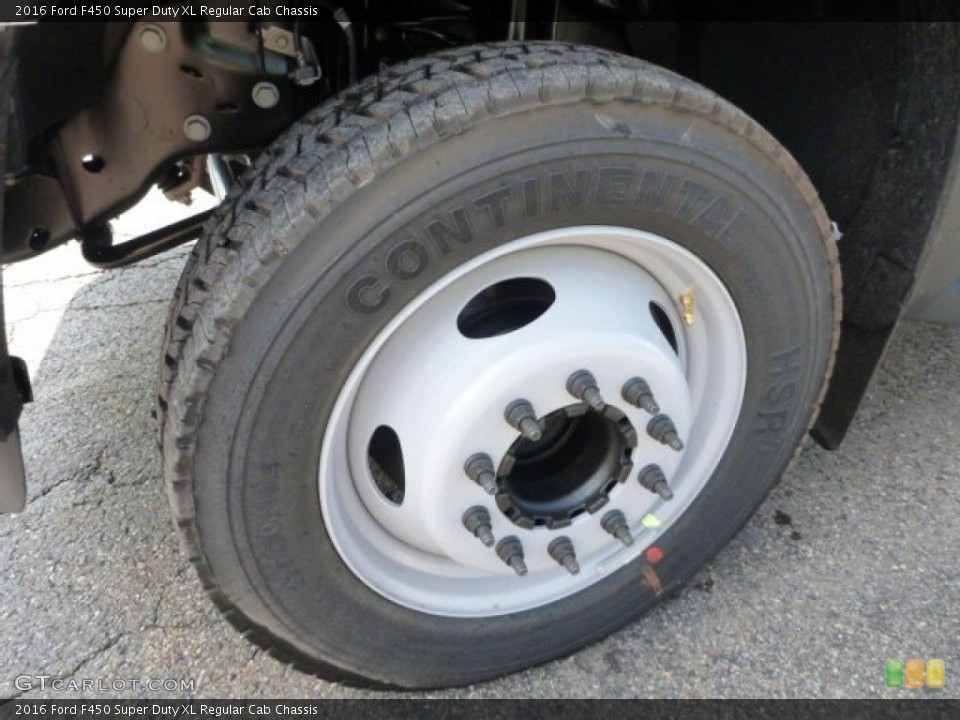 2016 Ford F450 Super Duty Wheels and Tires
