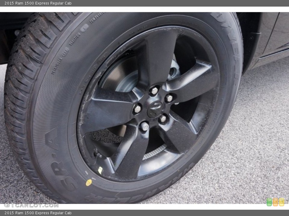 2015 Ram 1500 Express Regular Cab Wheel and Tire Photo #104923544