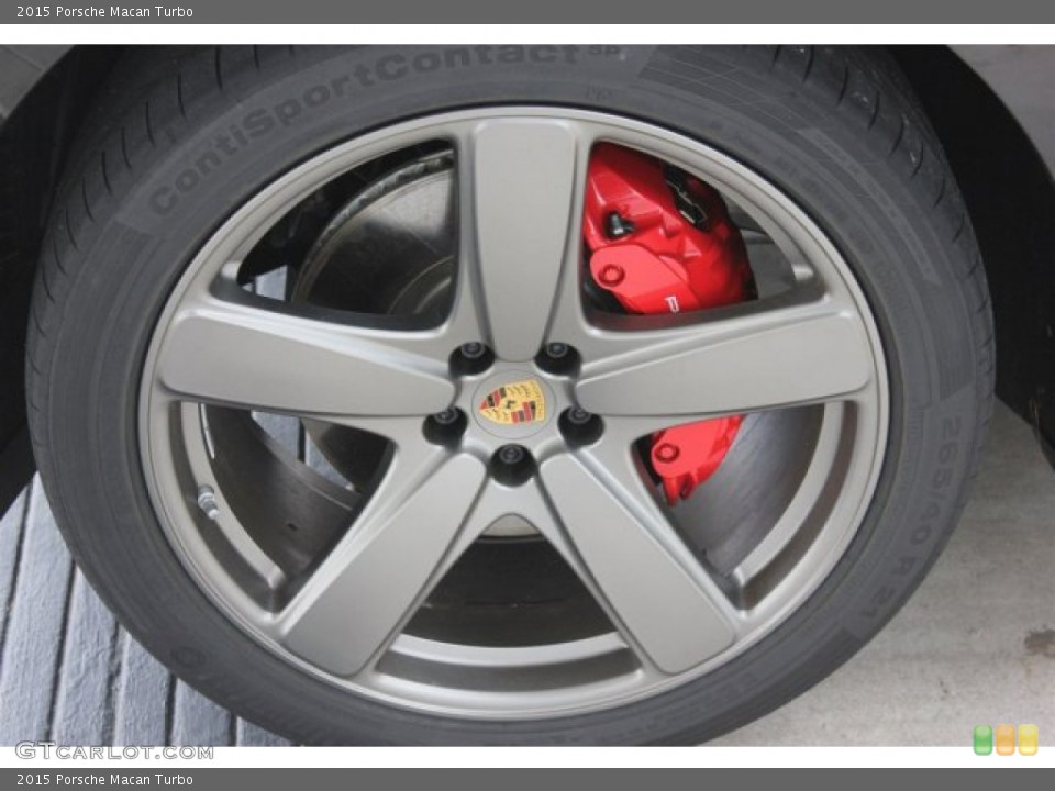 2015 Porsche Macan Turbo Wheel and Tire Photo #104952627