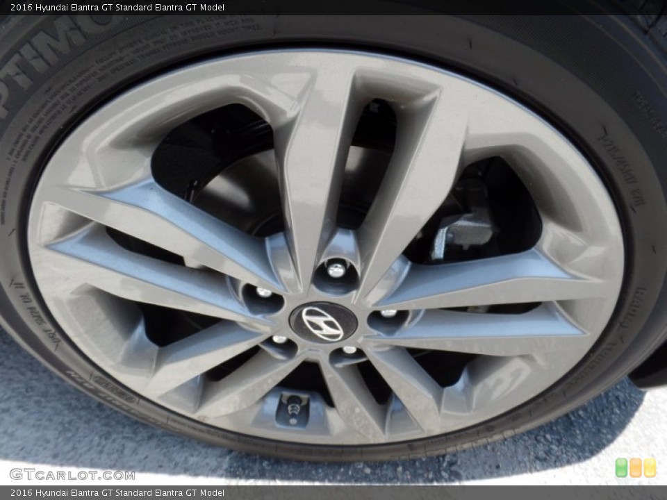 2016 Hyundai Elantra GT  Wheel and Tire Photo #104998464