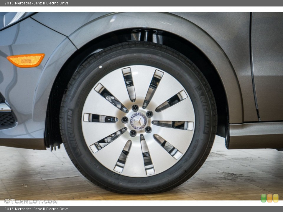 2015 Mercedes-Benz B Electric Drive Wheel and Tire Photo #105026496
