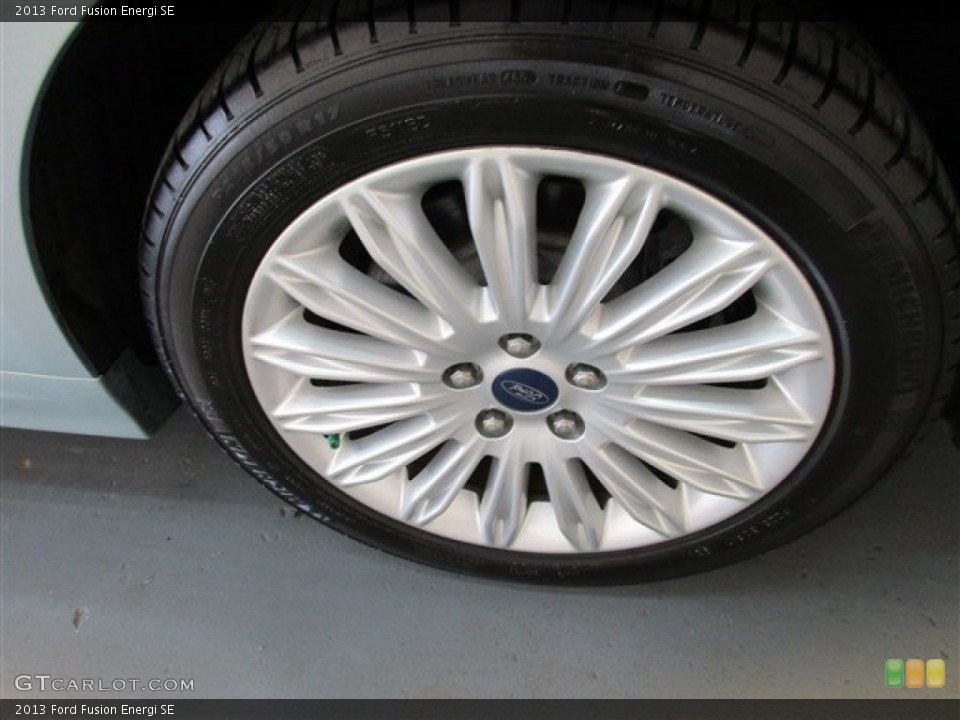 2013 Ford Fusion Energi SE Wheel and Tire Photo #105043083