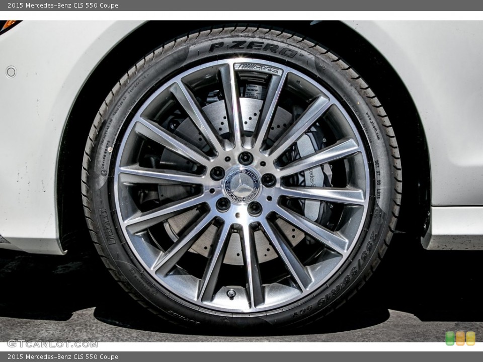 2015 Mercedes-Benz CLS 550 Coupe Wheel and Tire Photo #105043662
