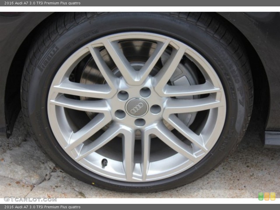 2016 Audi A7 3.0 TFSI Premium Plus quattro Wheel and Tire Photo #105044142