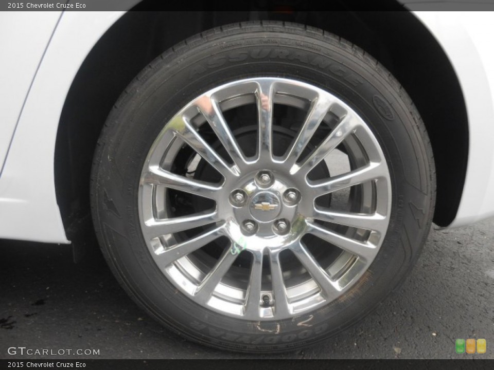 2015 Chevrolet Cruze Eco Wheel and Tire Photo #105059355