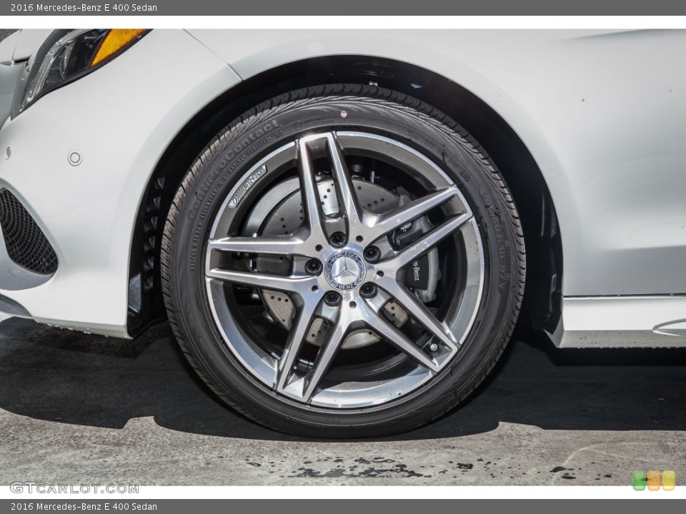 2016 Mercedes-Benz E 400 Sedan Wheel and Tire Photo #105069051