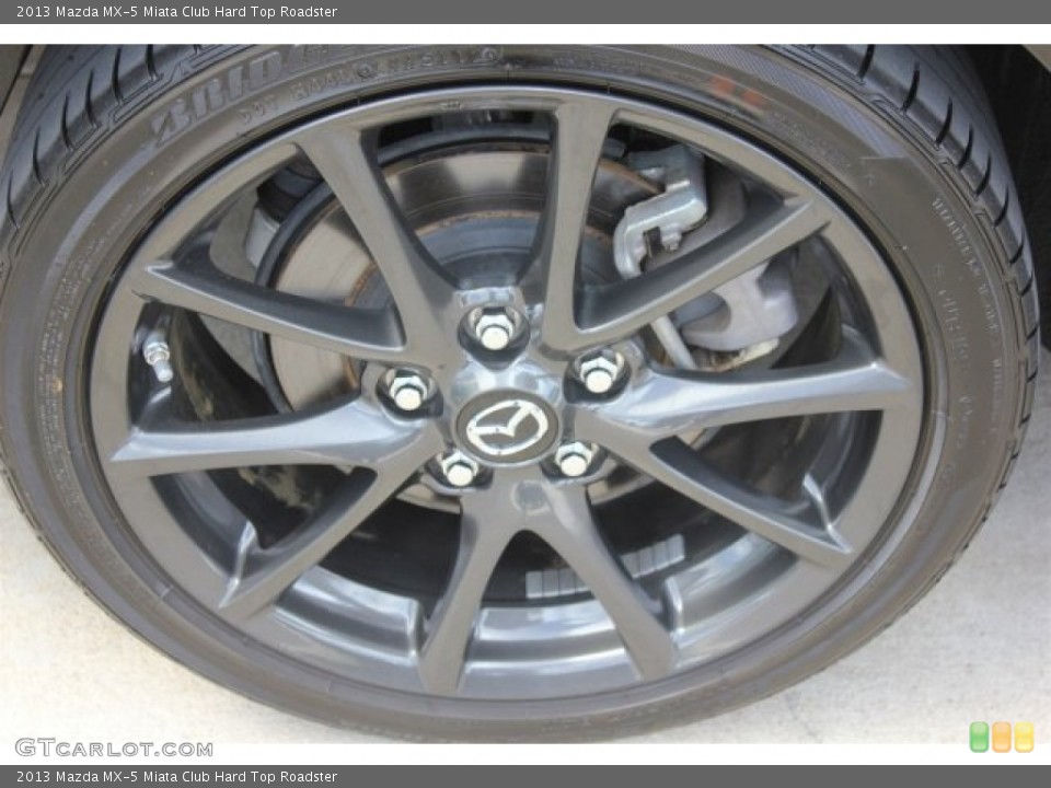 2013 Mazda MX-5 Miata Club Hard Top Roadster Wheel and Tire Photo #105083436