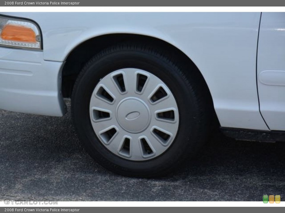 2008 Ford Crown Victoria Police Interceptor Wheel and Tire Photo #105094440
